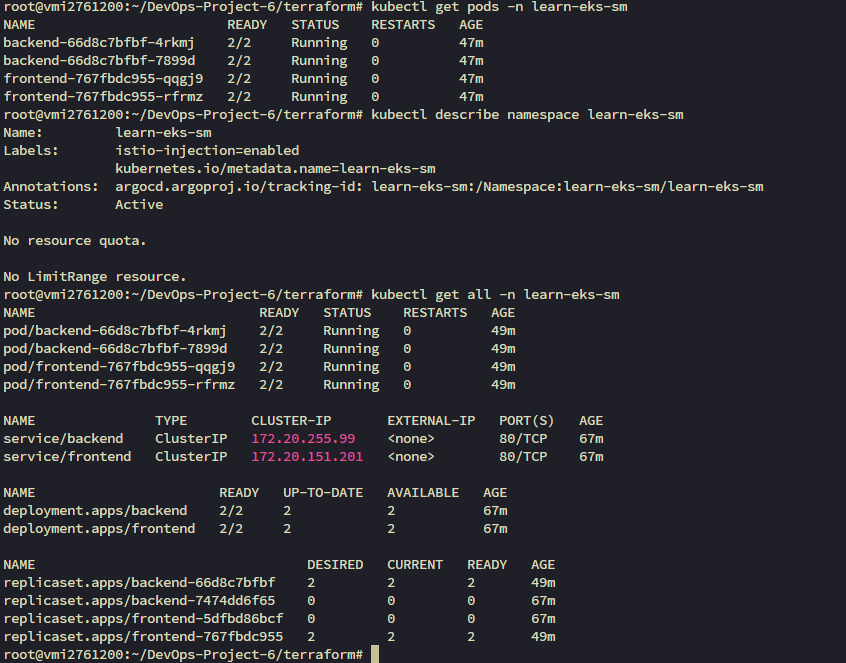 Namespace Details